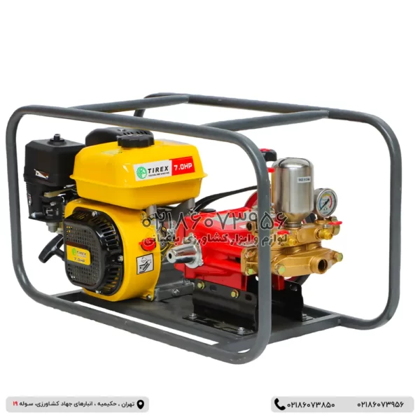 8 مشخصات فنی سمپاش زنبه ای باکسی