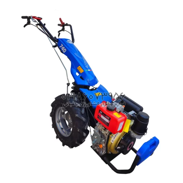 bcs 740d tractor تراکتور دوچرخ 7 اسب BCS740D ایتالیایی