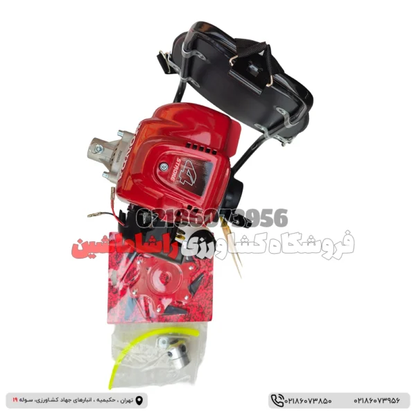 تصویری از علفتراش کولی پشتی هوندا حکدار با طراحی ارگونومیک، مناسب برای کارهای حرفهای و کشاورزی علفتراش کولی پشتی هوندا حکدار – قدرت و دوام در کنار راحتی