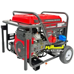 موتور برق 13 کیلووات ایزی پاور GK18000H دو سیلندر تک فاز و سه فاز