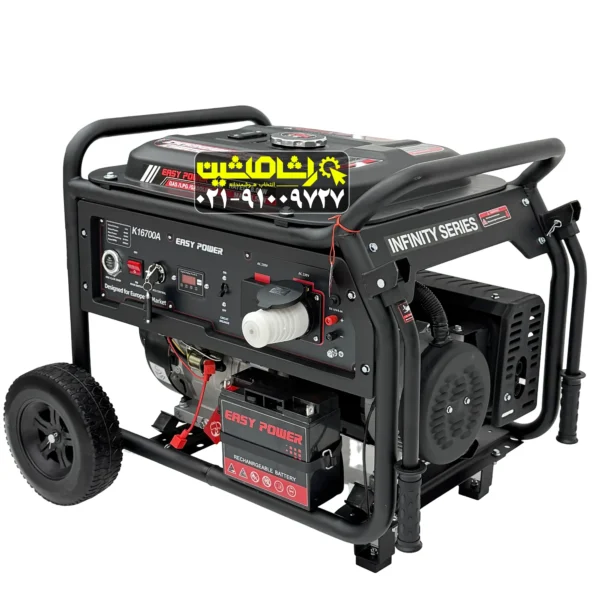 موتور برق سهگانهسوز ایزی پاور مدل K16700A موتور برق 8.5 کیلووات سهگانهسوز ایزی پاور مدل K16700A با ریموت استارت